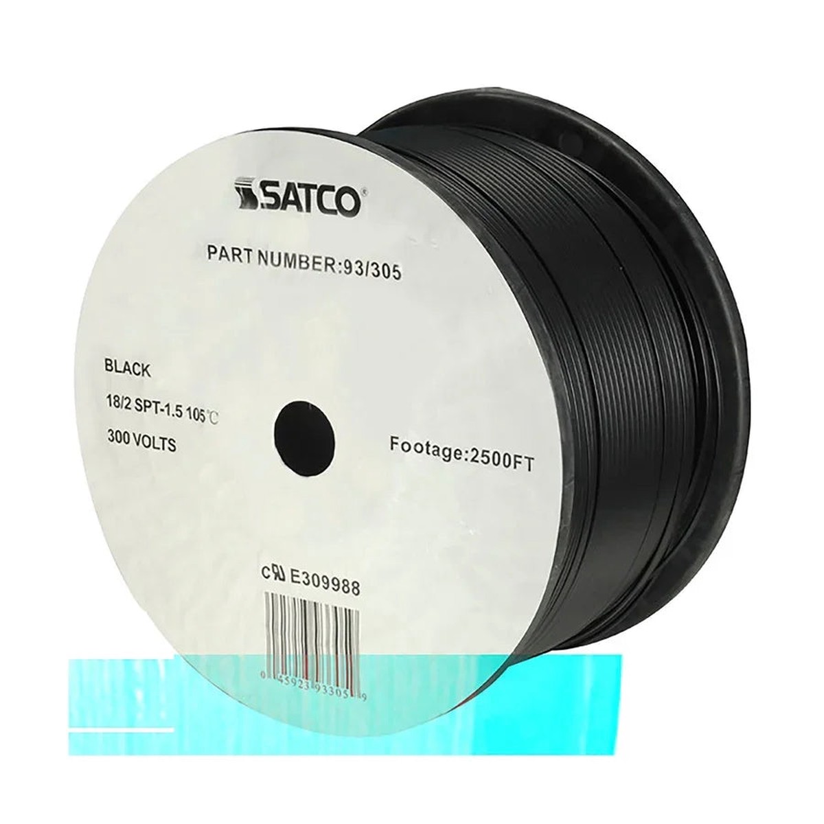 18/2 SPT-1 1/2 BLACK 2500 FT S