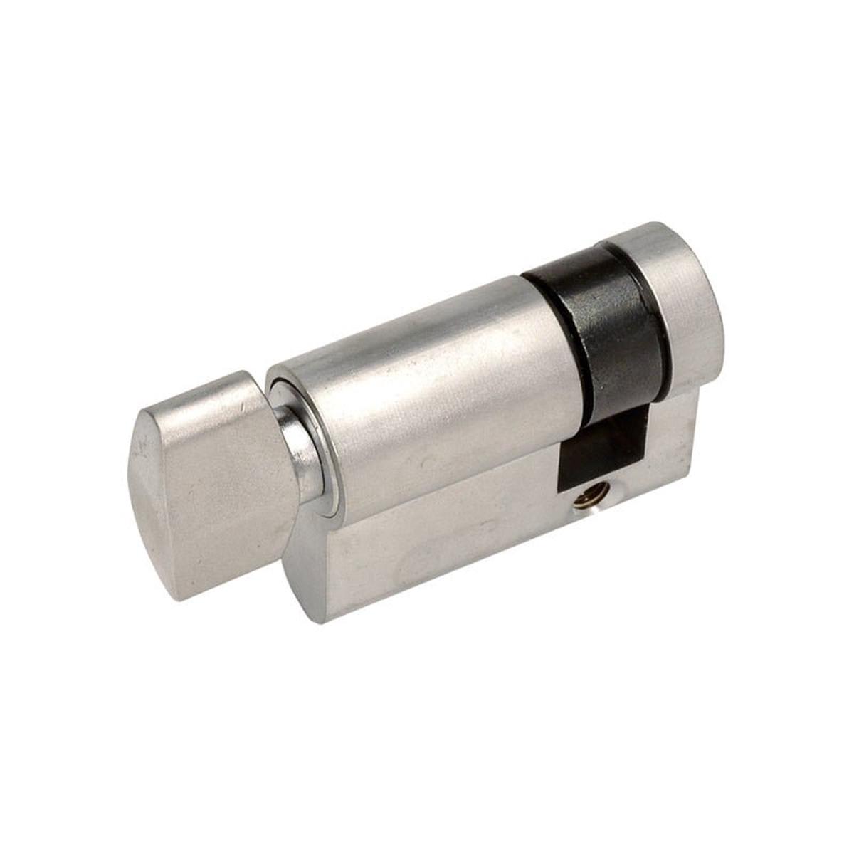 Euro Half Cylinders By Zanda – 35mm – Snib | Brushed Nickel