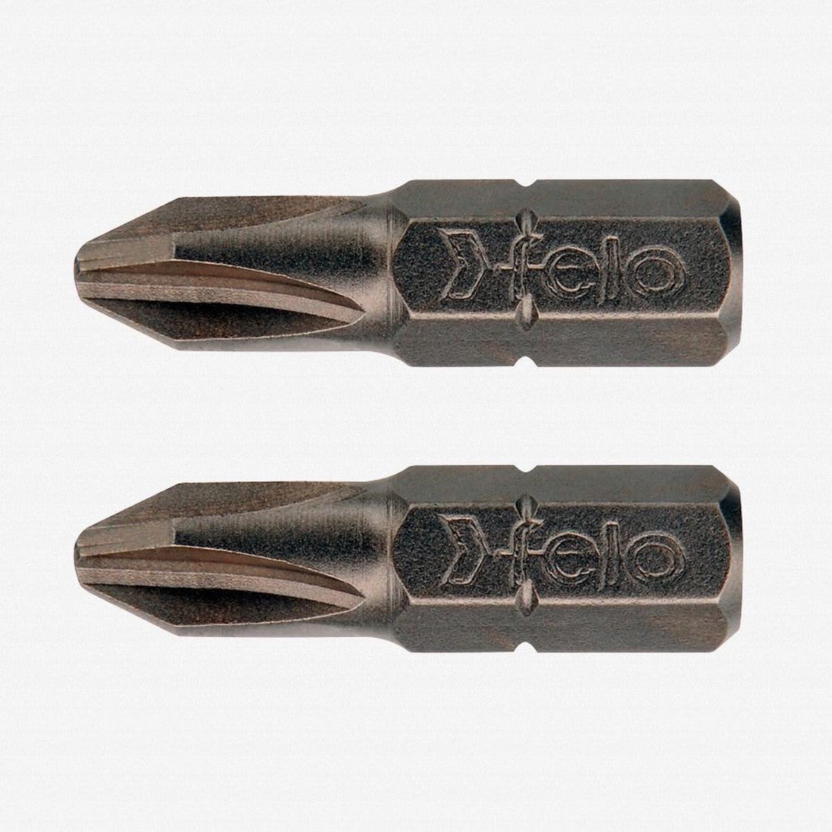 Felo Phillips #2 x 25 mm Bits – 2 Pieces