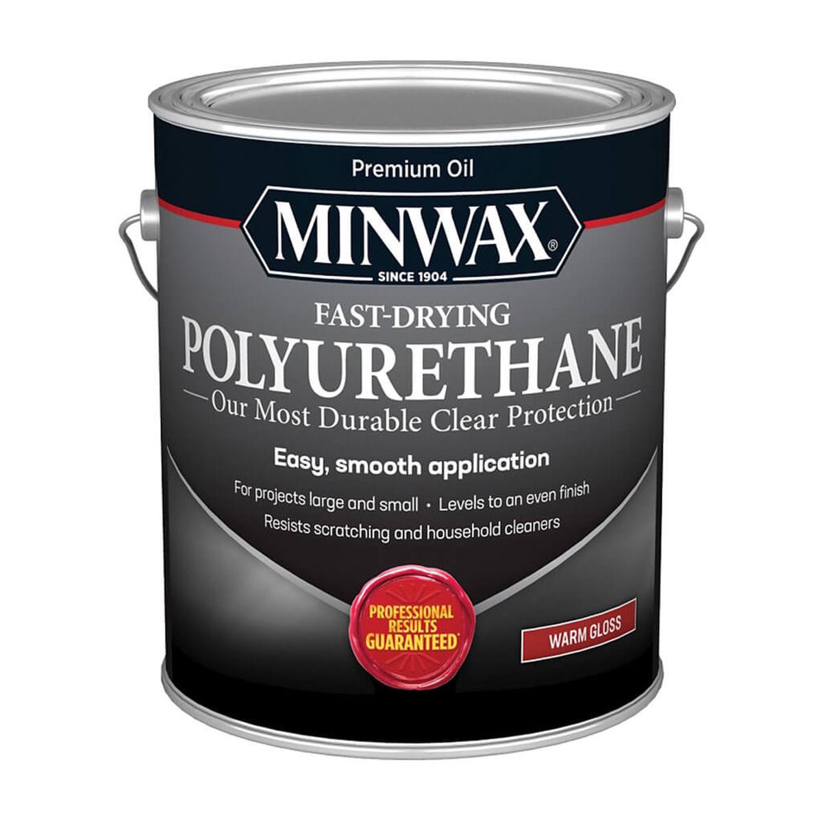 Minwax Polyurethane Semi-Gloss Liquid Clear 1gal