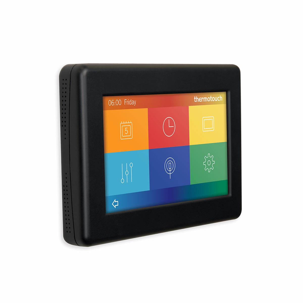 Thermogroup Thermotouch 4.3dC Dual Control Thermostat Black