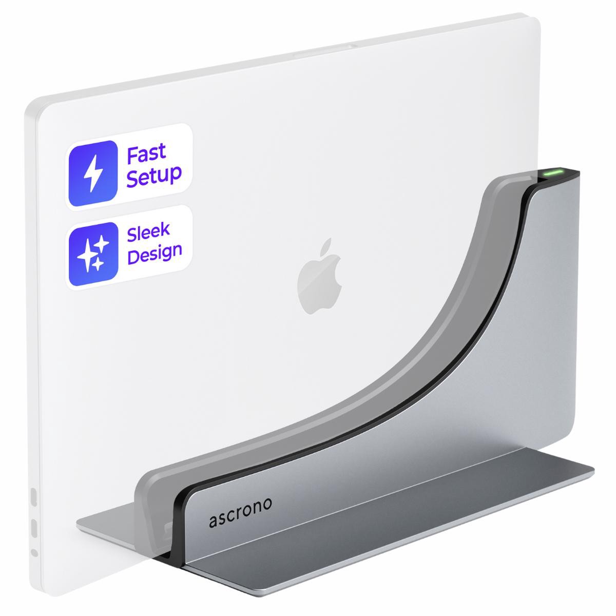 Ascrono MacBook Docking Station 8211 Type A 8211 13 15 16 w Touchbar (2016-2020) 038 13 2022 M2 Single Dock