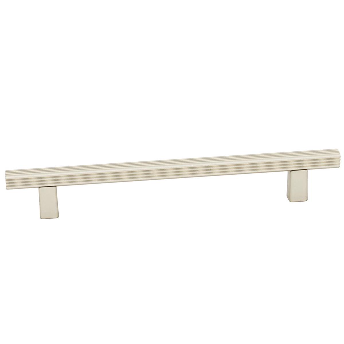 Grooved Bar Pull Series – Matte Nickel | 6″ Pull