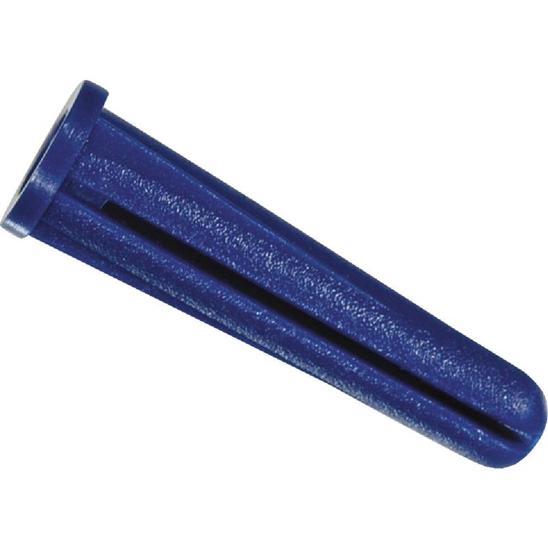 Hillman #10 – #12 Thread x 1-1/2 In. Blue Conical Plastic Anchor (25 Ct.)