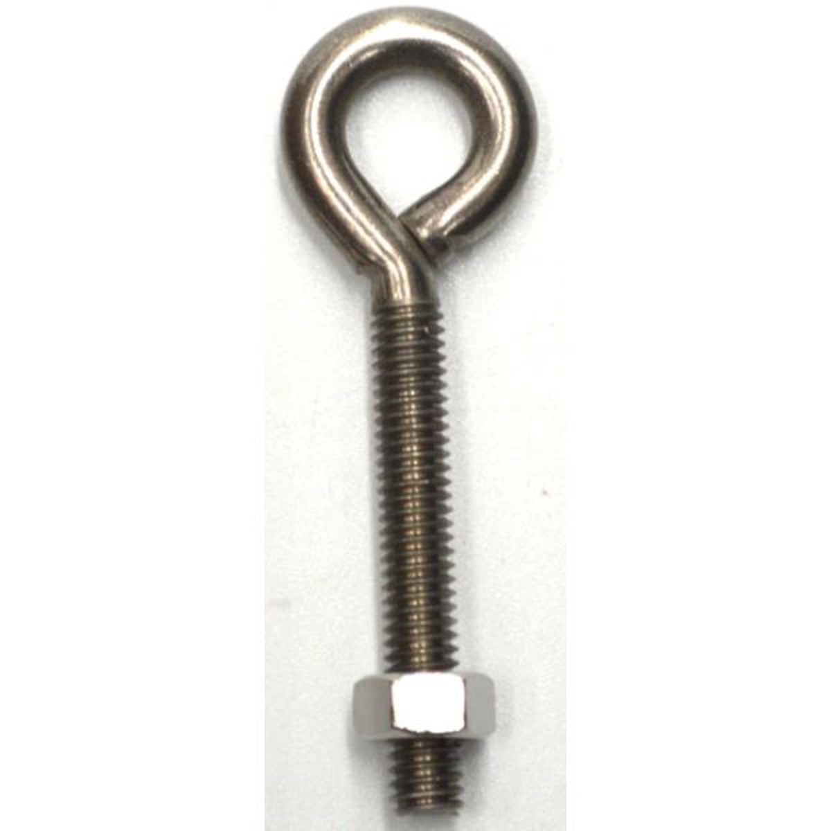 Hindley Eye Bolt & Nut – Stainless Steel #5SS 3-1/4 x 5/16 inch