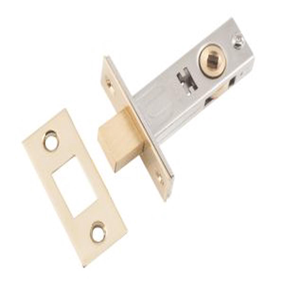 Privacy Bolts by Tradco – Backset 45mm | Polished Brass