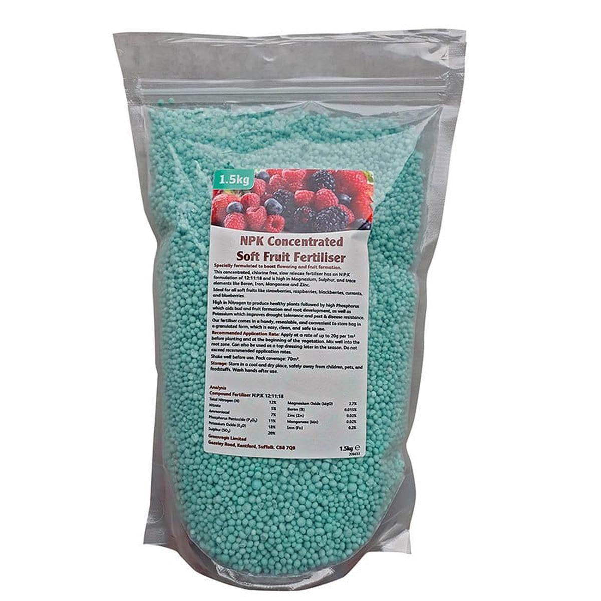 Soft Fruit Fertiliser 1.5kg Bag