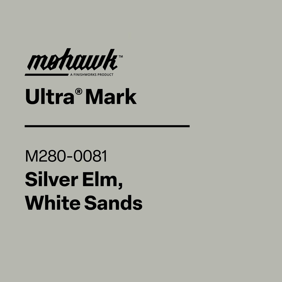 Ultra Mark Silver Elm, White Sands M280-0081