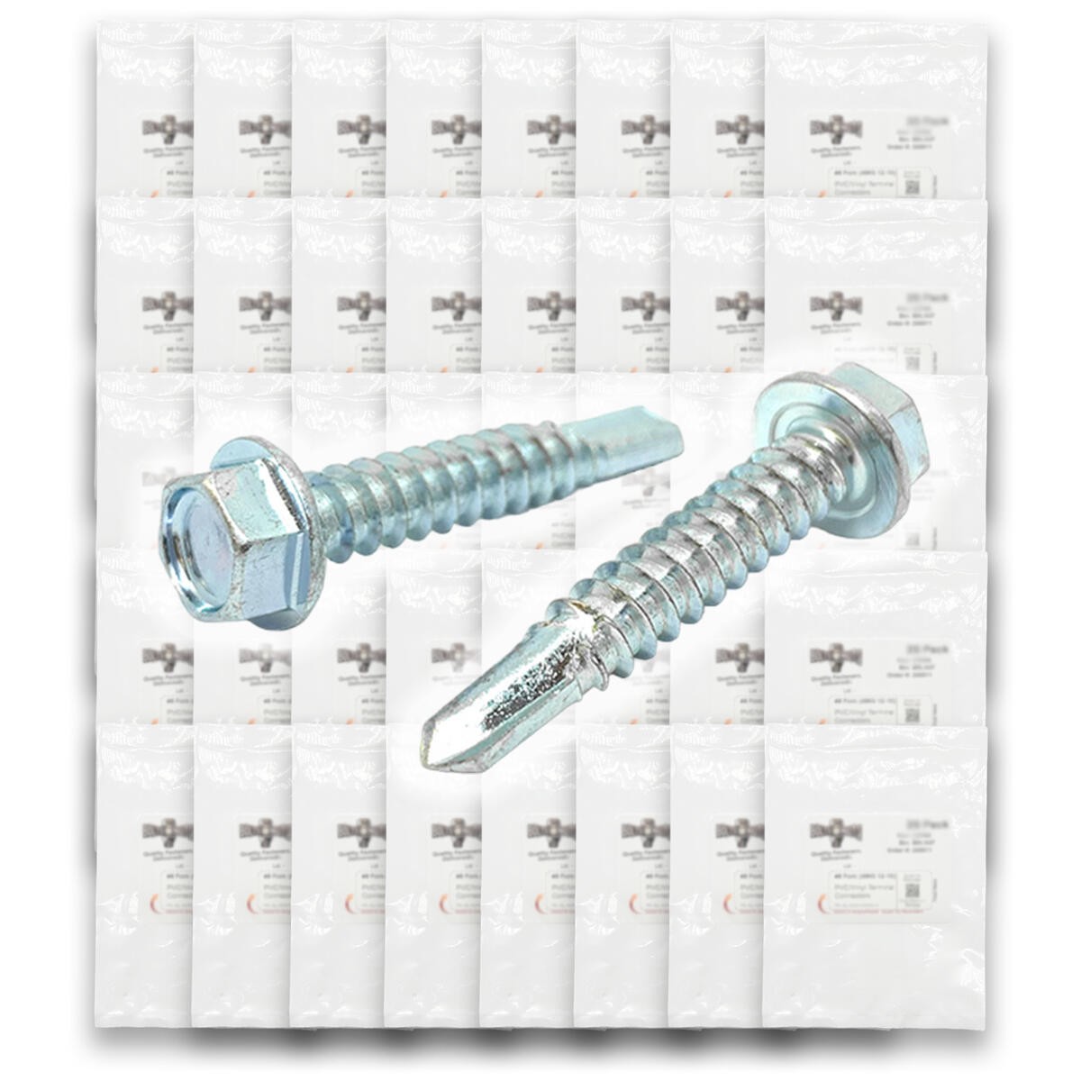 Unslotted Hex Washer Head Self Drilling Screws – 1465 PCS