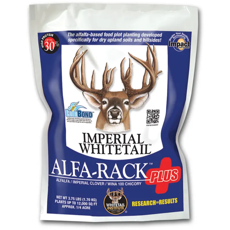 Whitetail Institute Alfa-Rack Plus Perennial Food Plot Seed 16.5 Lbs