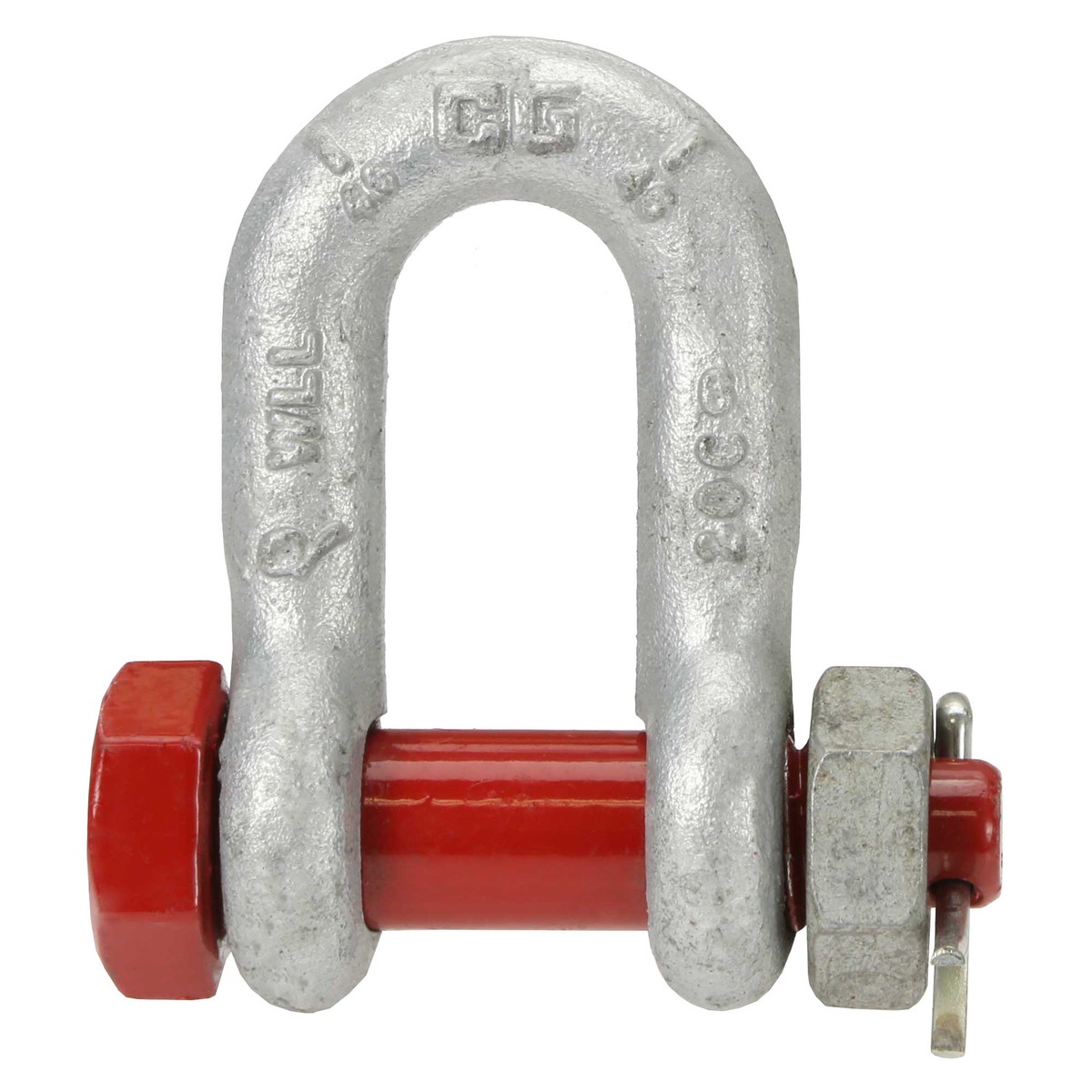 1/4″ Crosby Bolt Type Chain Shackle | G-2150 – 0.5 Ton