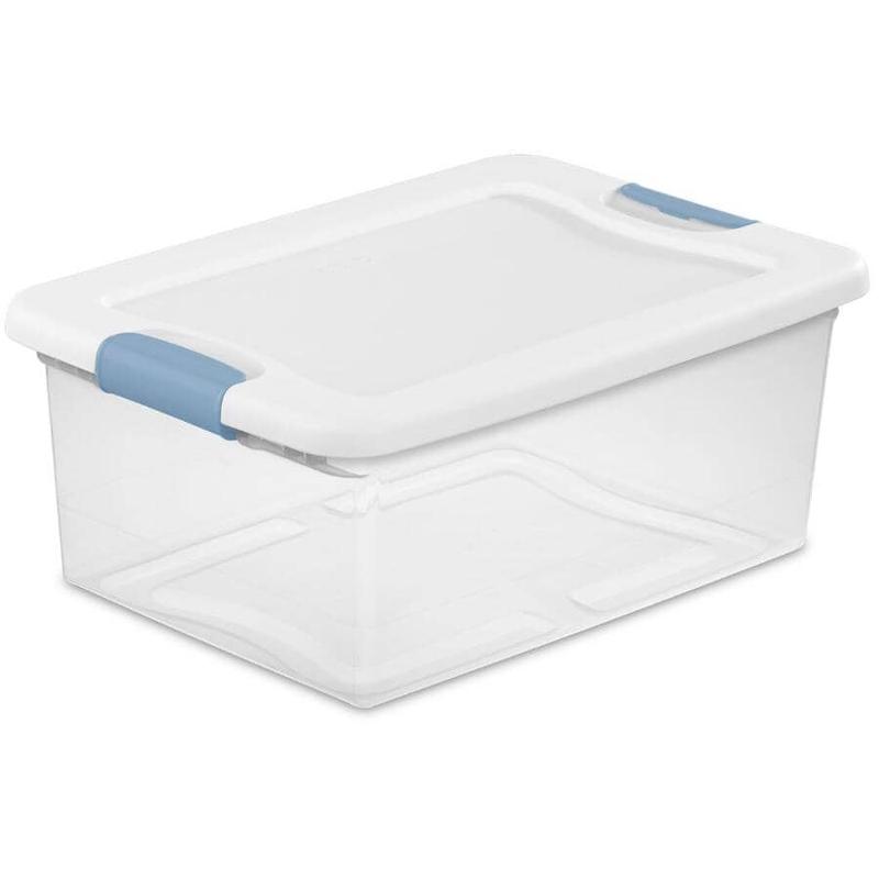 14L Latch Clear Storage Box