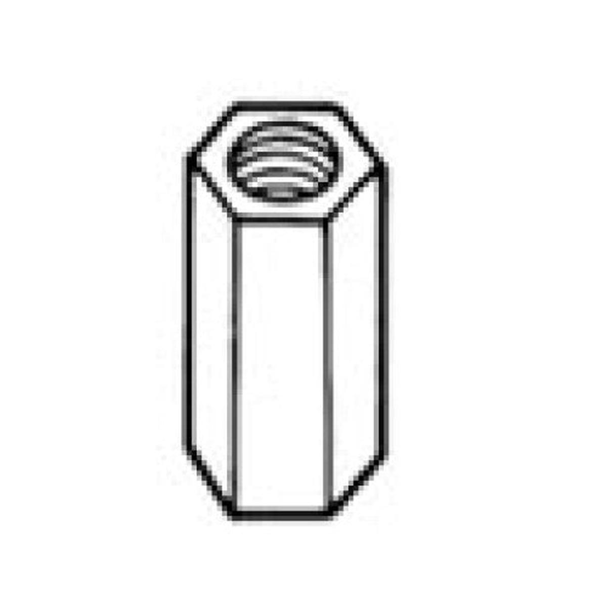 2205 – STANDOFF F/F #4-40 25.4MM HEX AL (2 pcs/pkg)