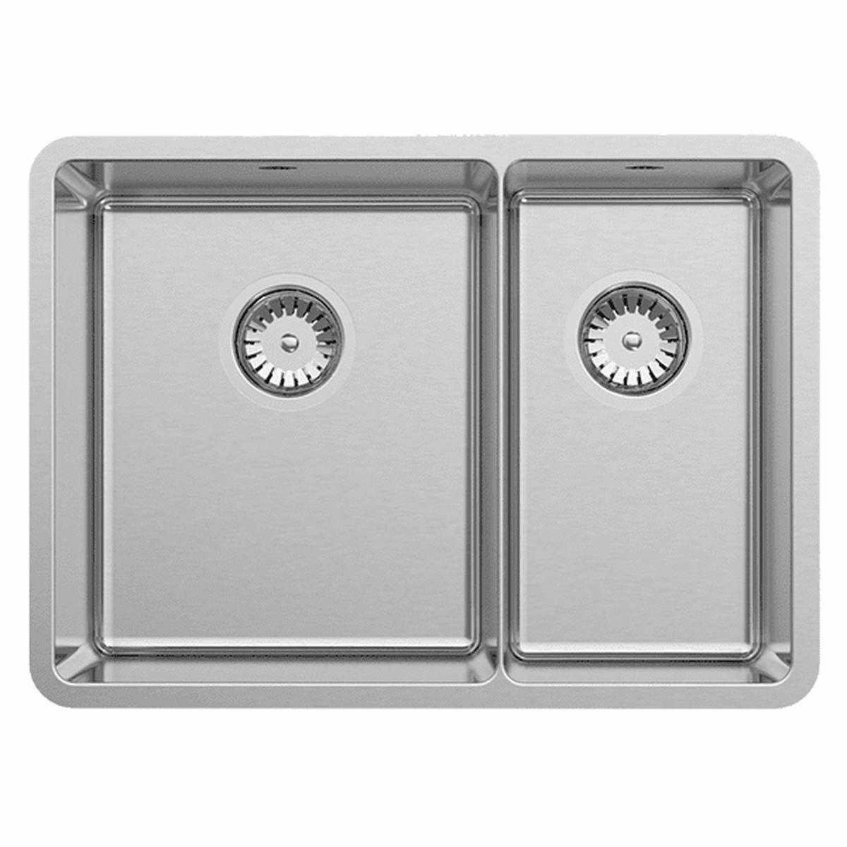 Abey Lucia One And One Third Bowl Stainless Steel
