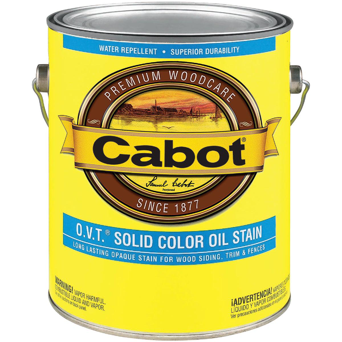 Cabot OVT Solid Color Oil Exterior Stain Neural Base 1 Gal