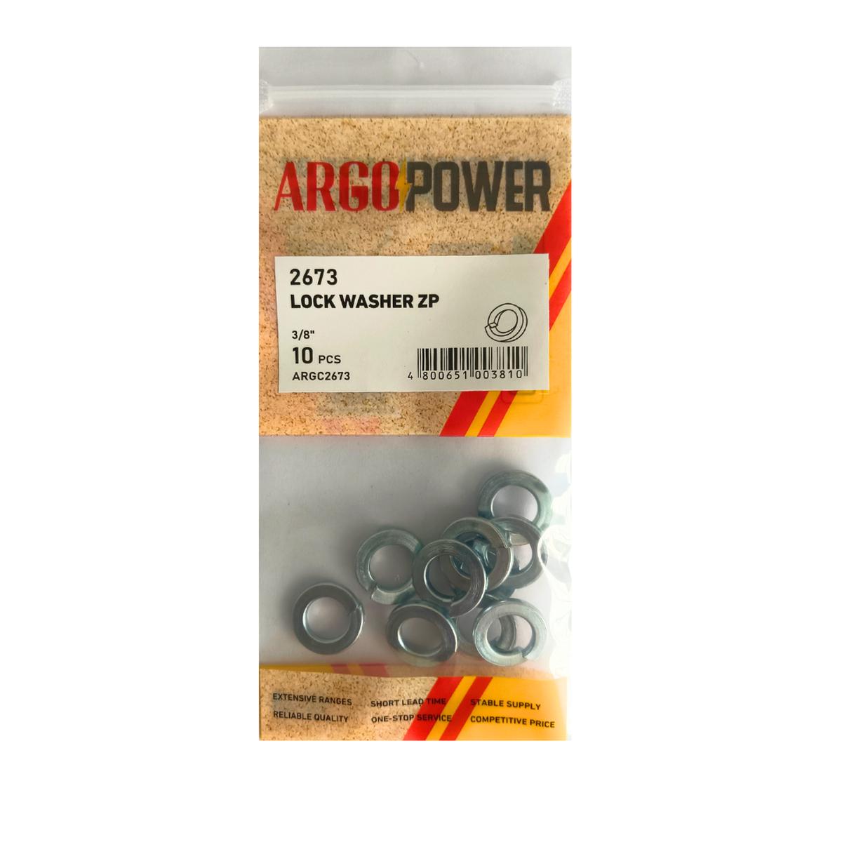 LOCK WASHER 3/8″ 10PC ZIN PLATED