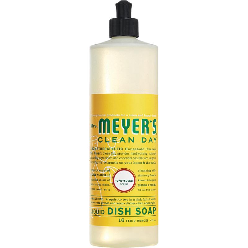 Mrs. Meyer’s Clean Day 16 Oz. Honeysuckle Scent Liquid Dish Soap