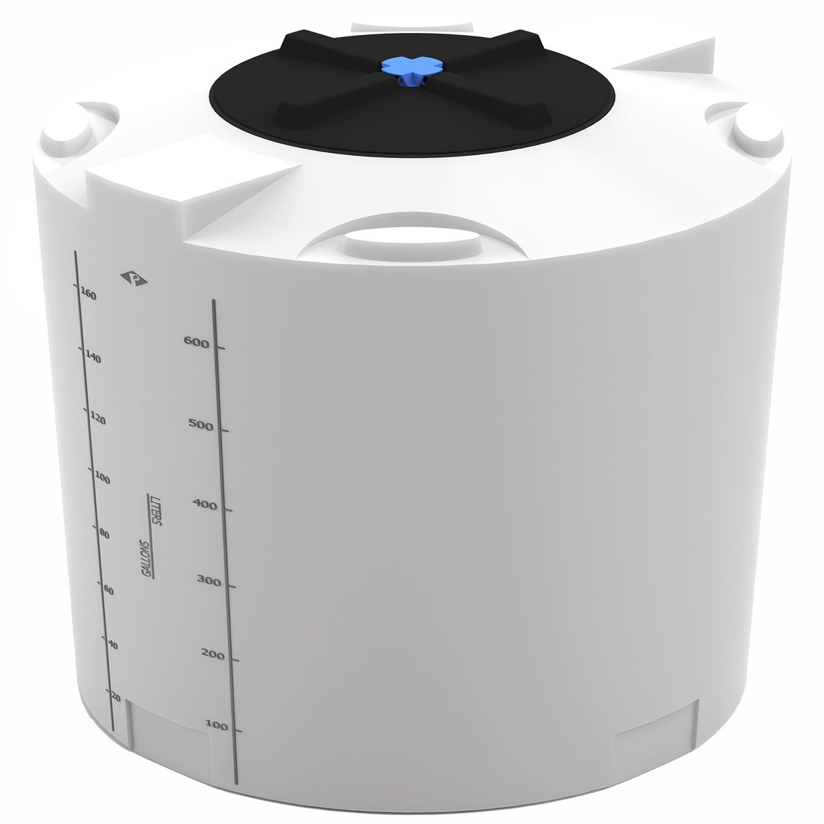 Peabody Engineering 01-35363 175 Gal ProChem Chemical Tank LPE Twist Lid