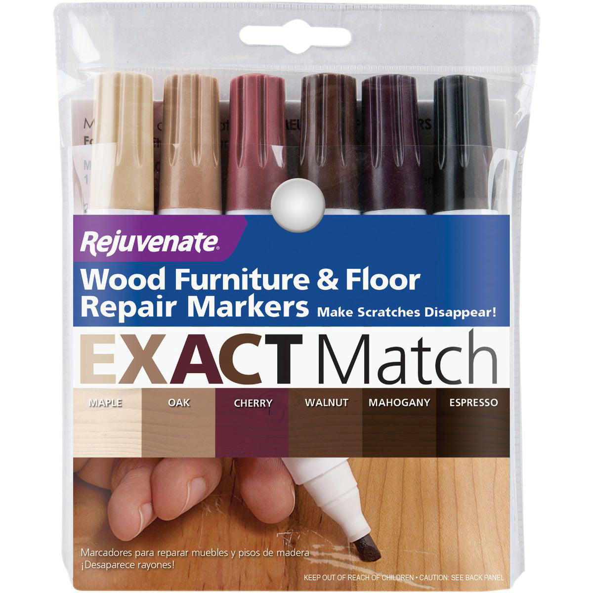 Rejuvenate Exact Match Natural Wood Furniture 038 Floor Marker (6-Pack)