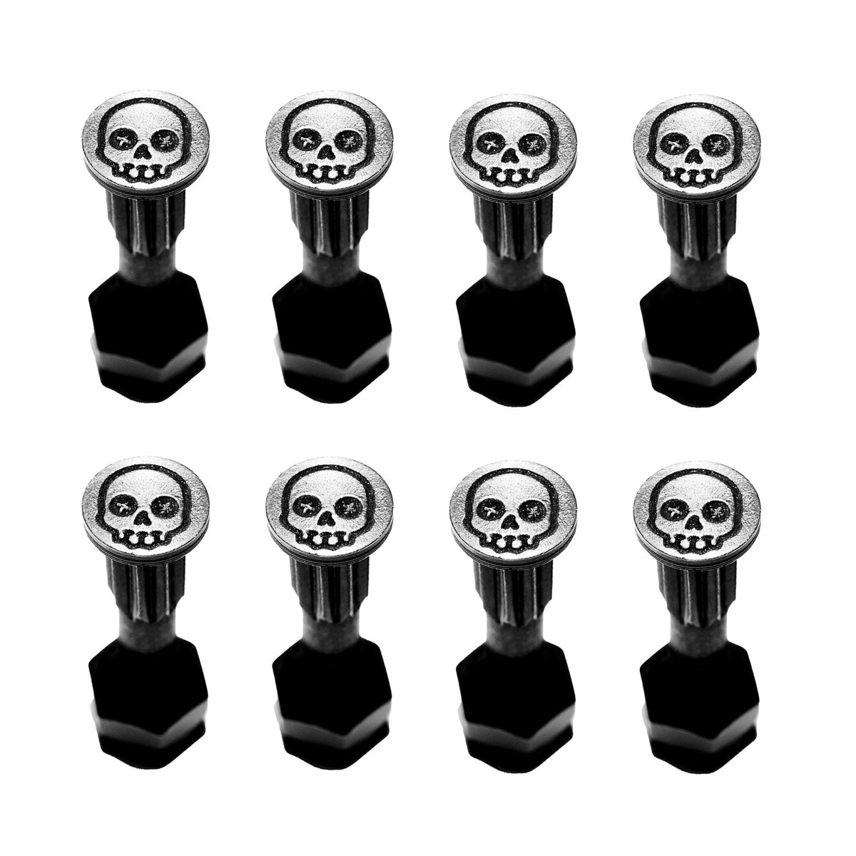 Screw City Skateboard Mounting Hardware 1″ – Skull