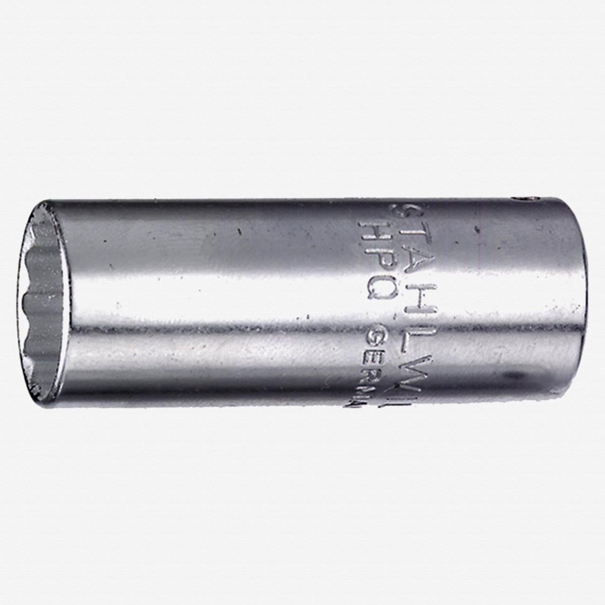 Stahlwille 40DL Extra Deep Socket, 1/4″ Drive, 12 Point, 5.5 mm