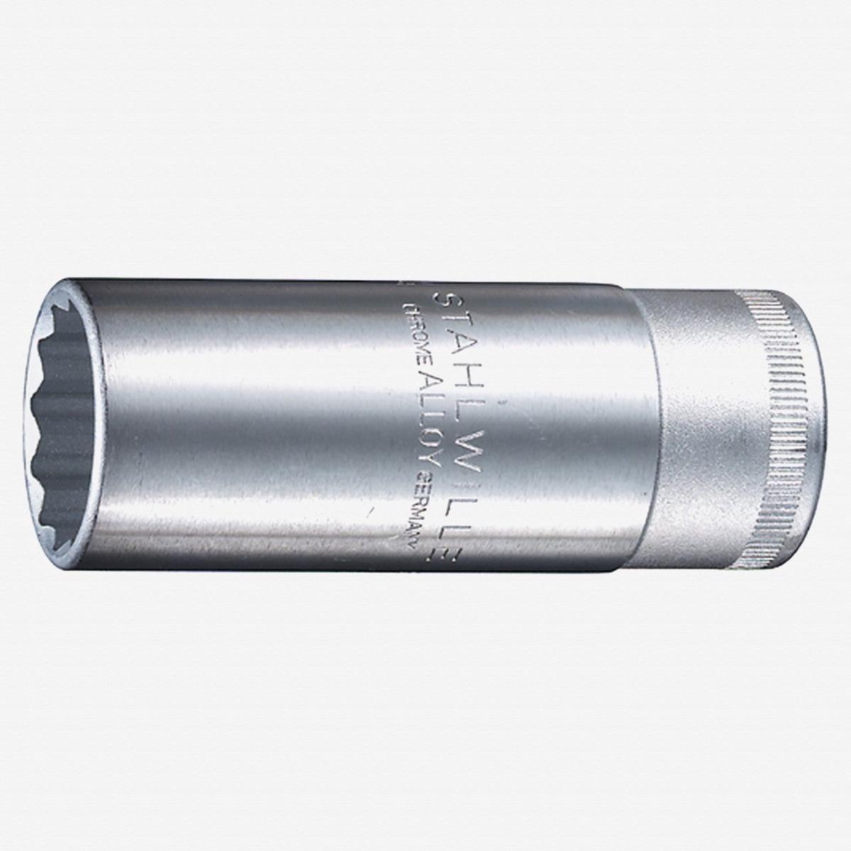 Stahlwille 51 Extra Deep Socket, 1/2″ Drive, 12 Point, 10 mm