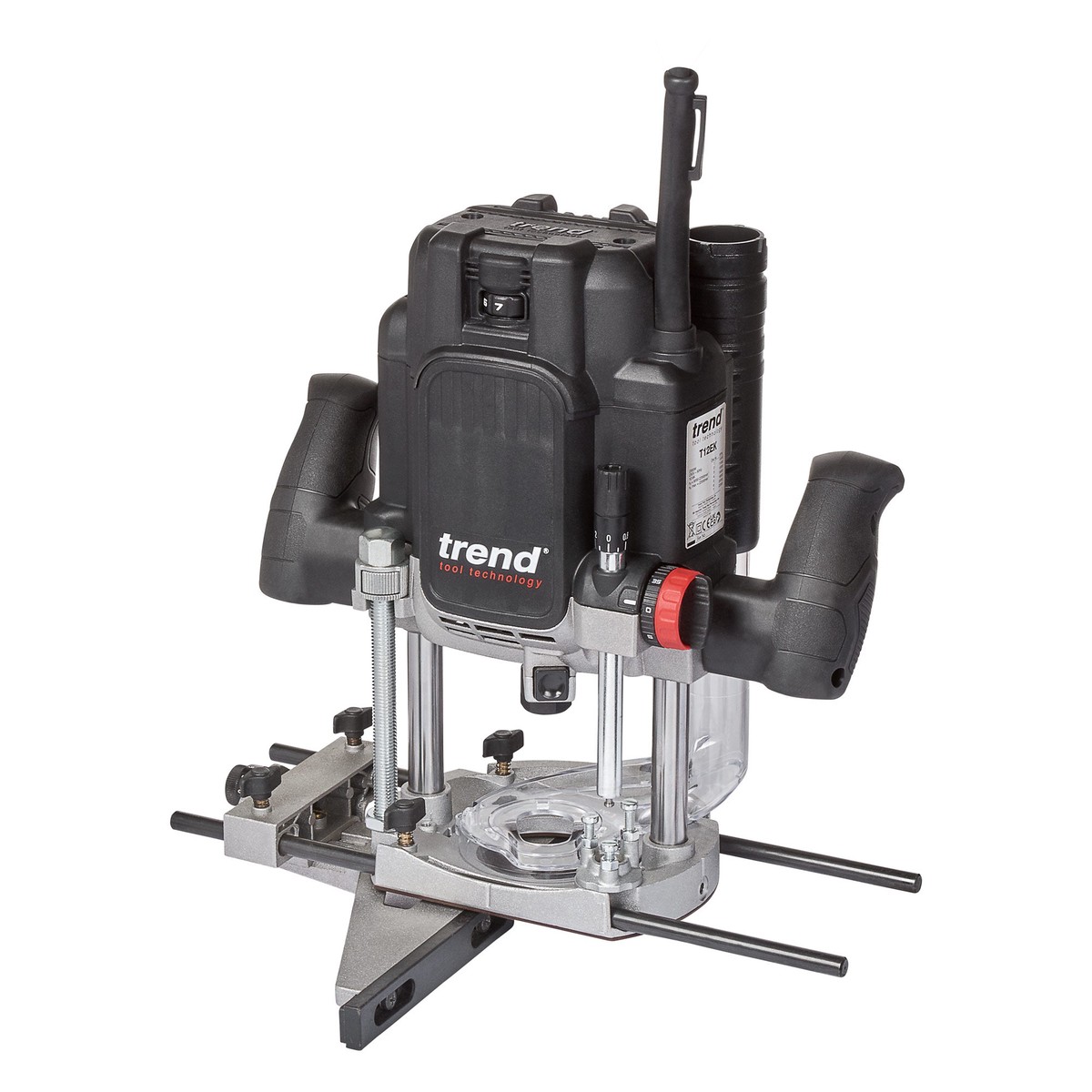 Trend Tools T12EK/EURO 2300W 12Mm Variable Speed Plunge Router 230V Eu