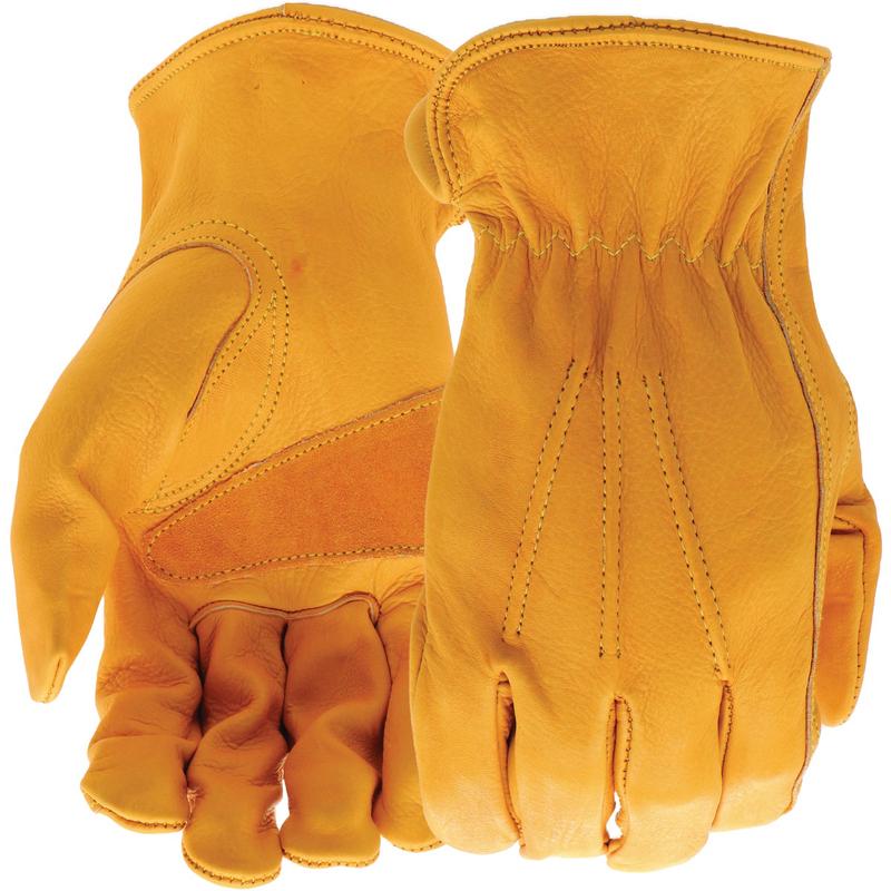 West Chester Protective Gear Men’s Large Grain Cowhide Leather Work Glove