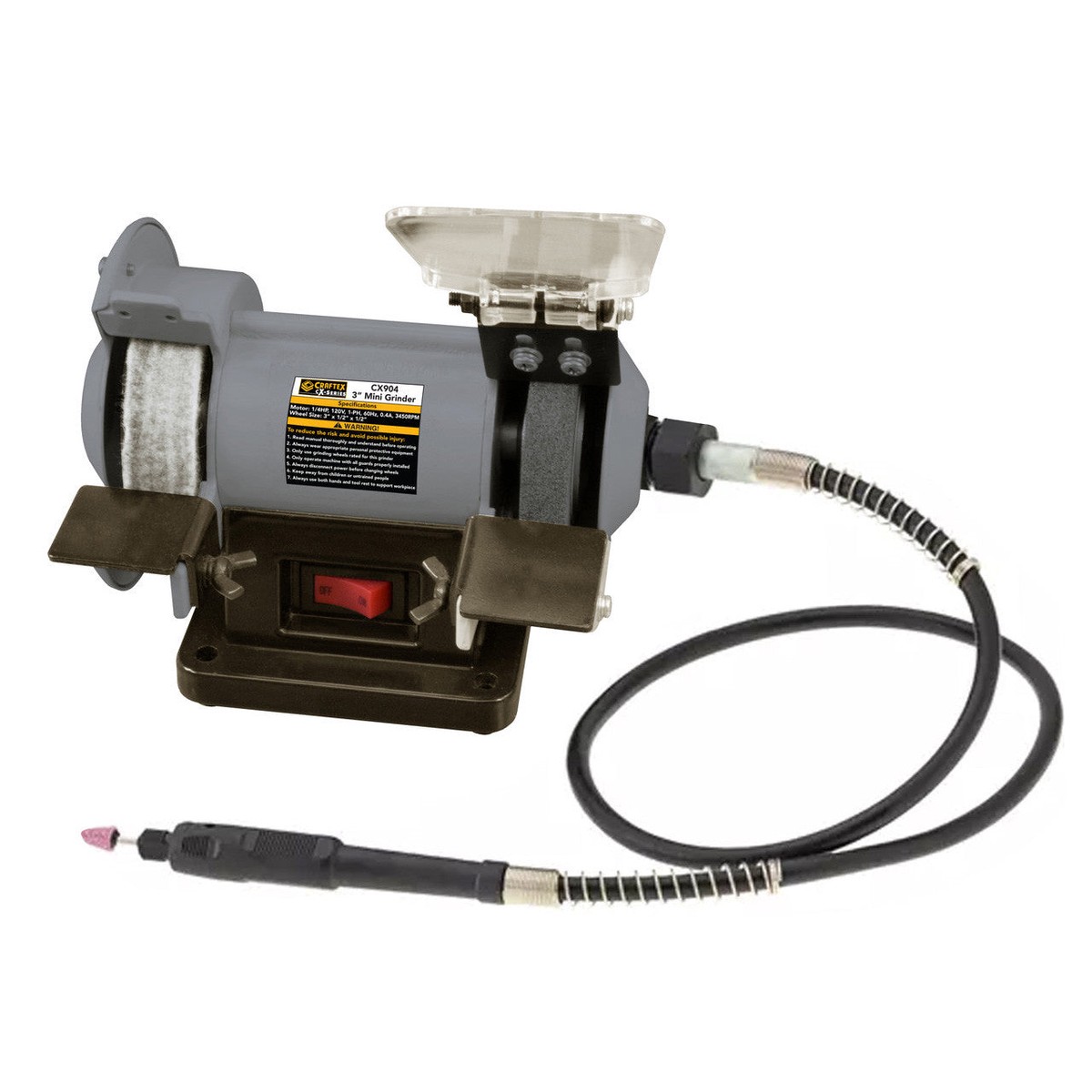 3″ MINI GRINDER BUFFER WITH FLEX SHAFT CX904