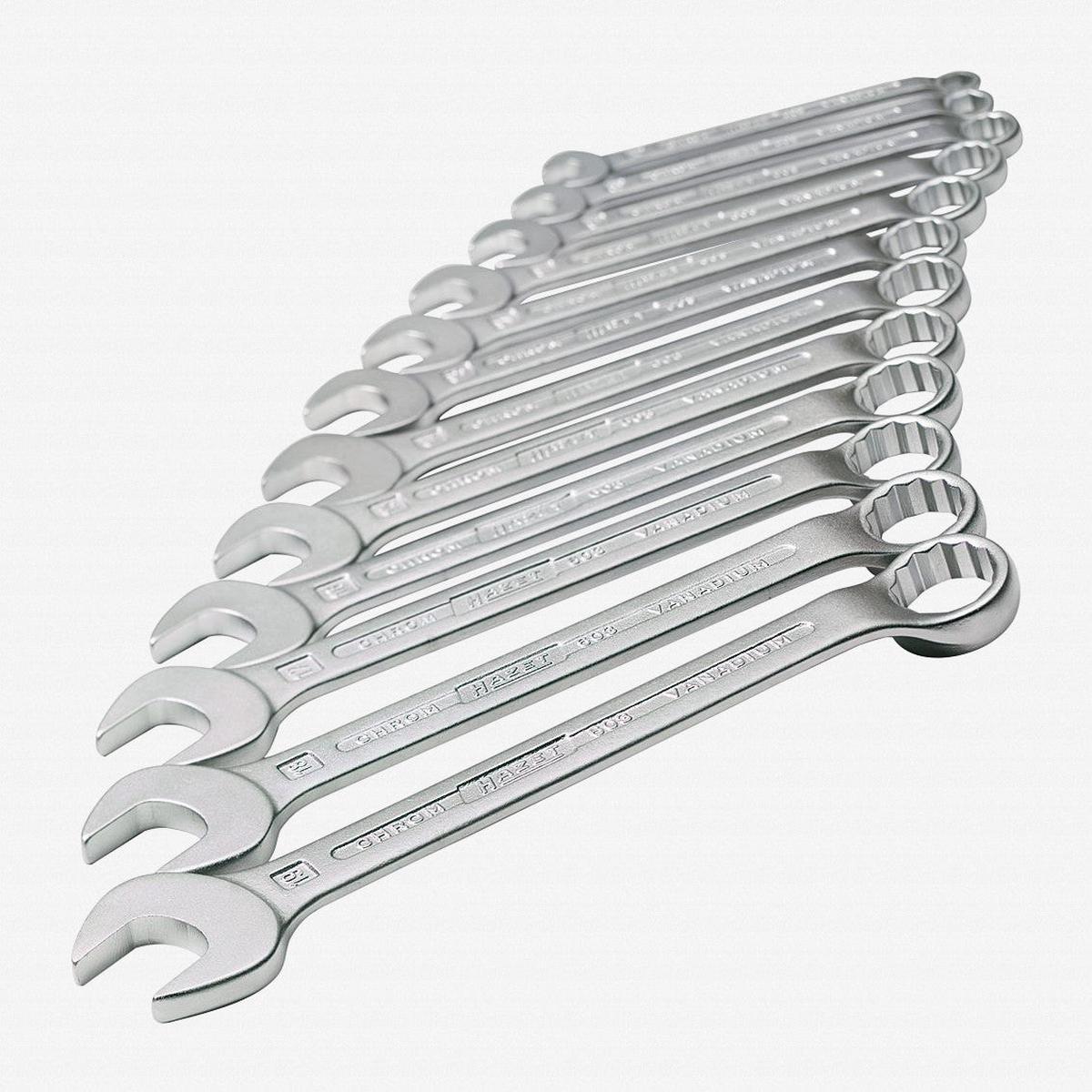 Hazet 603/17N 12 Point Combination wrench set 17 pc metric set
