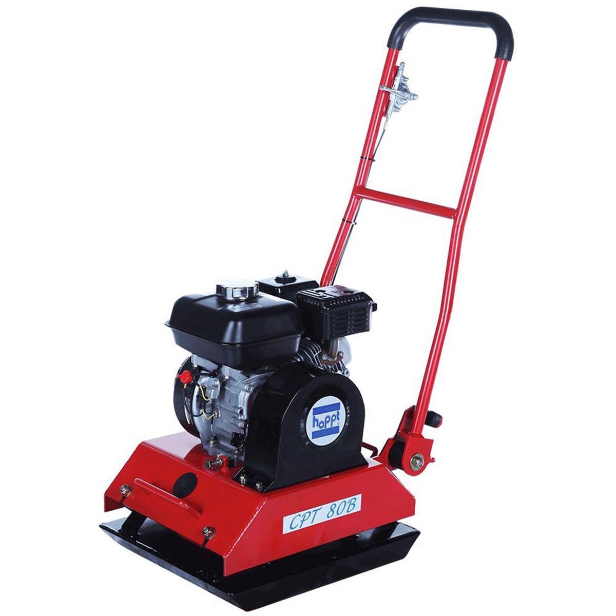 Hoppt Honda GX160 Plate Compactor Petrol C/W Lifting Hook – 86kg – CPT80B-L