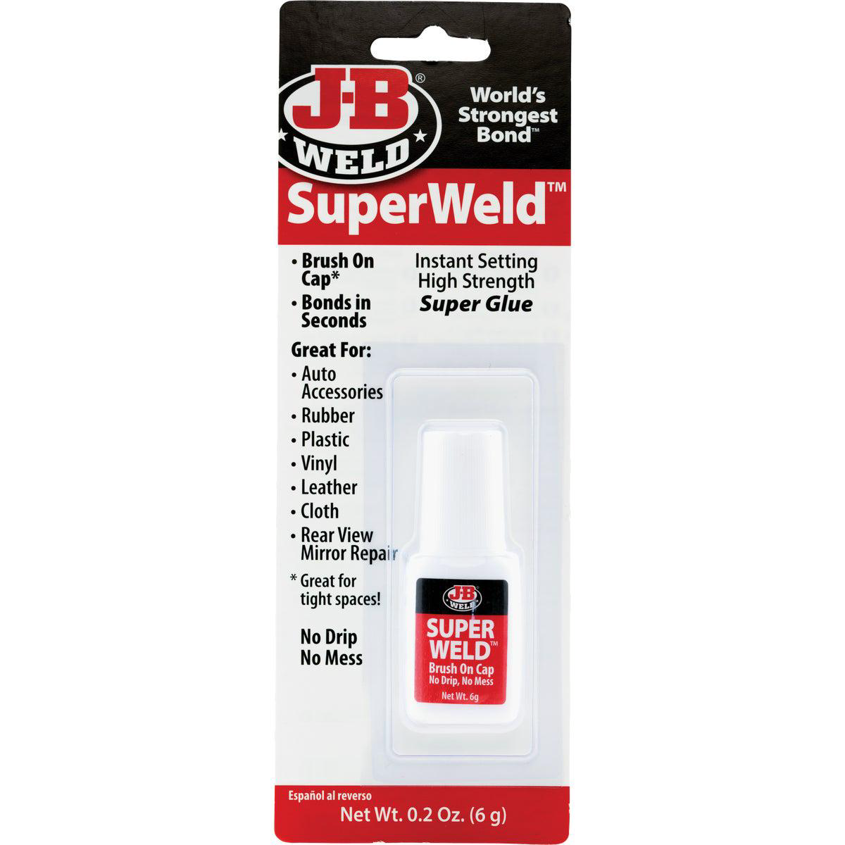 J-B Weld SuperWeld 02 Oz Liquid Brush-On Super Glue