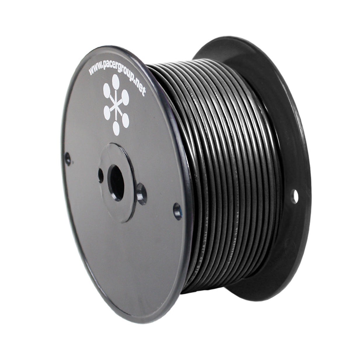 Pacer Black 8 AWG Primary Wire – 250′