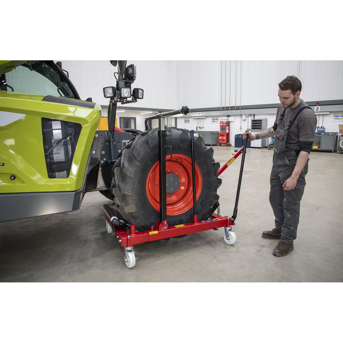 Sealey Wheel Removal Trolley 1200kg Capacity W1200T