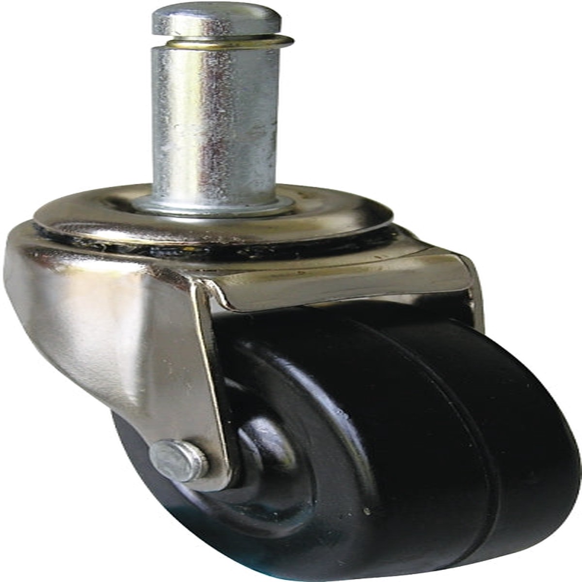Shepherd Hardware 9193 Swivel Caster 2 in Dia Wheel 78 in W Wheel Rubber Wheel 80 lb