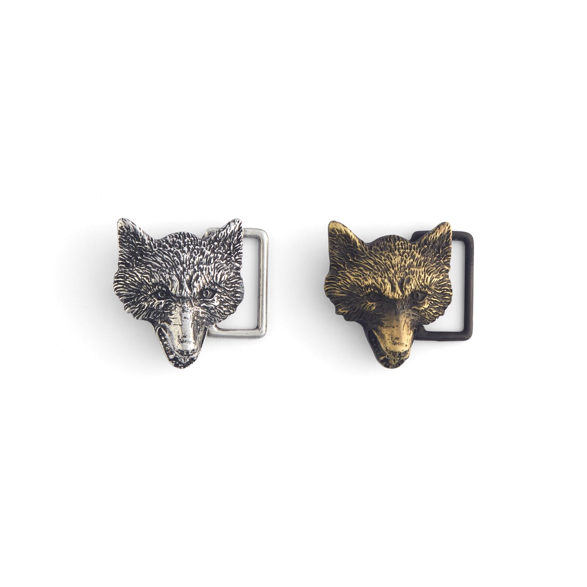 Wolf Head Trophy Buckle
