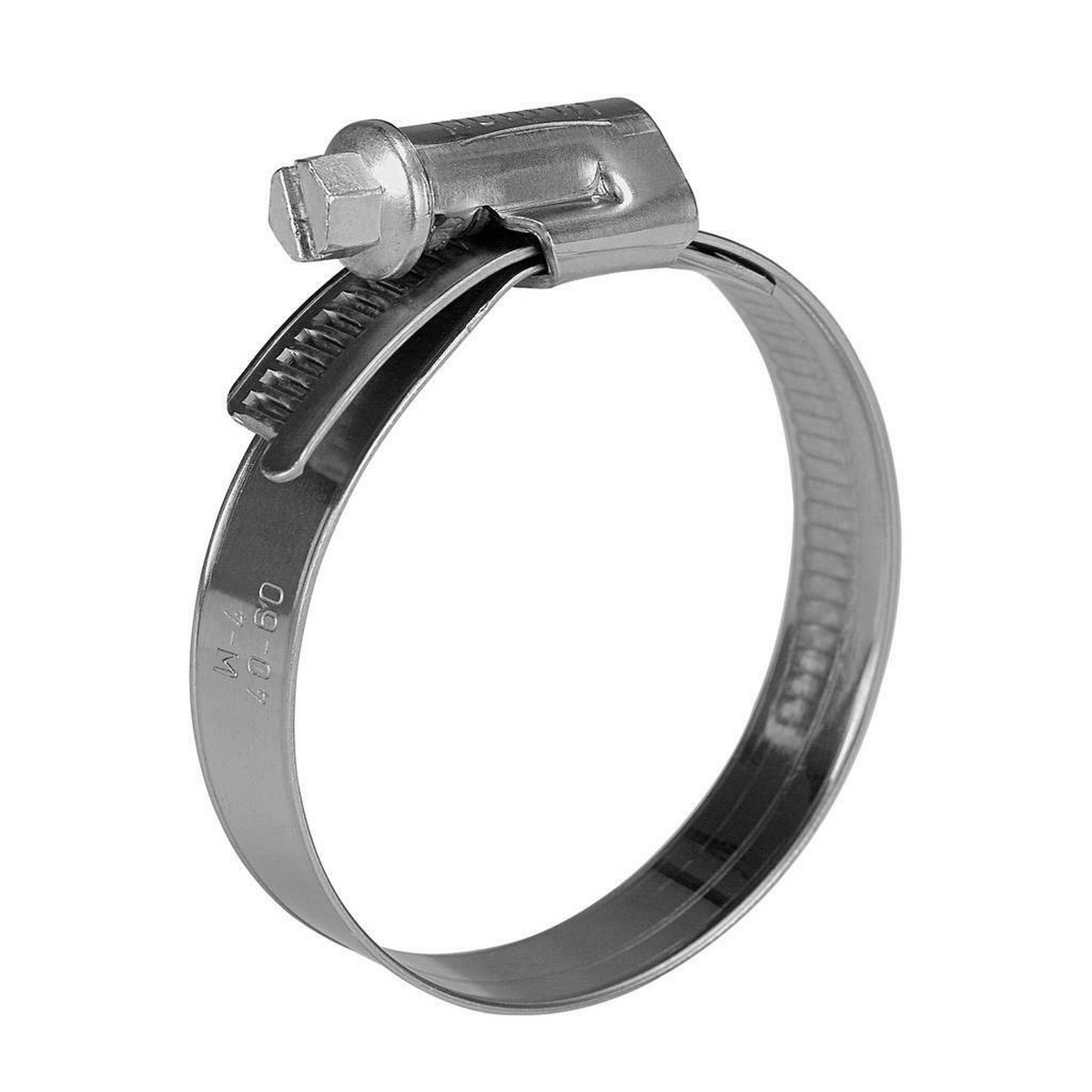 100-120mm Norma Full Galvanised Steel Hose Clamp W1 (12mm Band) Made in Germany