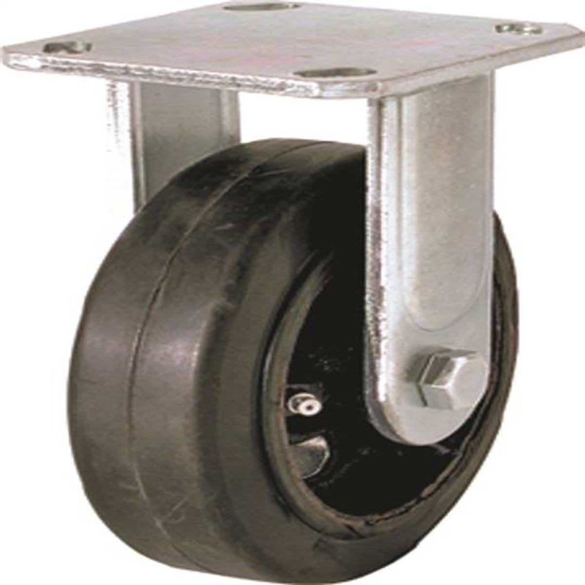 Caster Rigid 6x2in Rubber