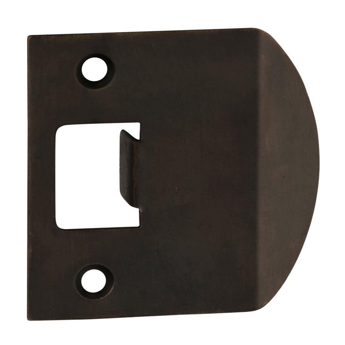 Extended Striker Plates by Tradco – Extended ‘D’ H56xW53mm | Antique Brass