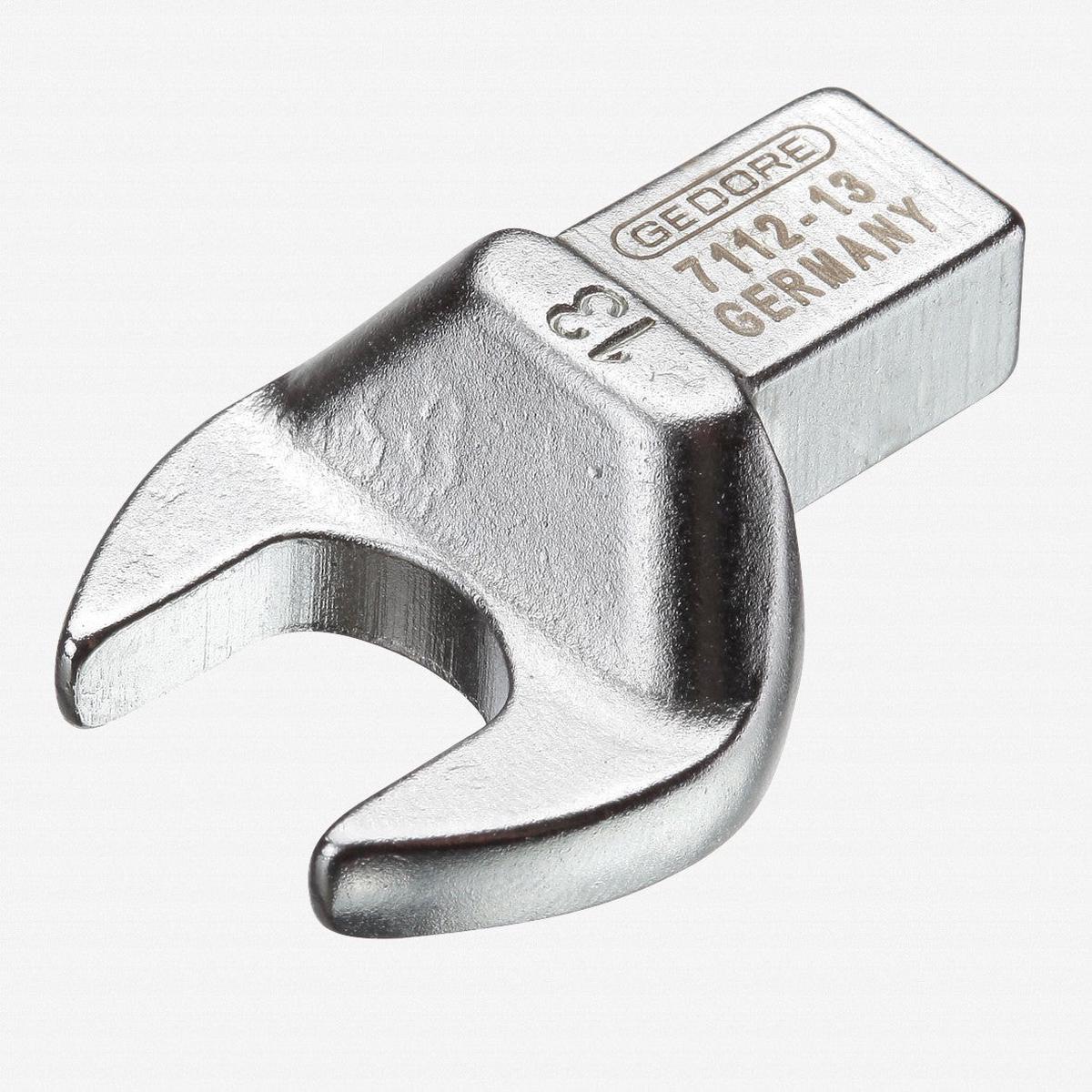 Gedore 7112-09 Rectangular open end fitting SE 9×12, 9 mm