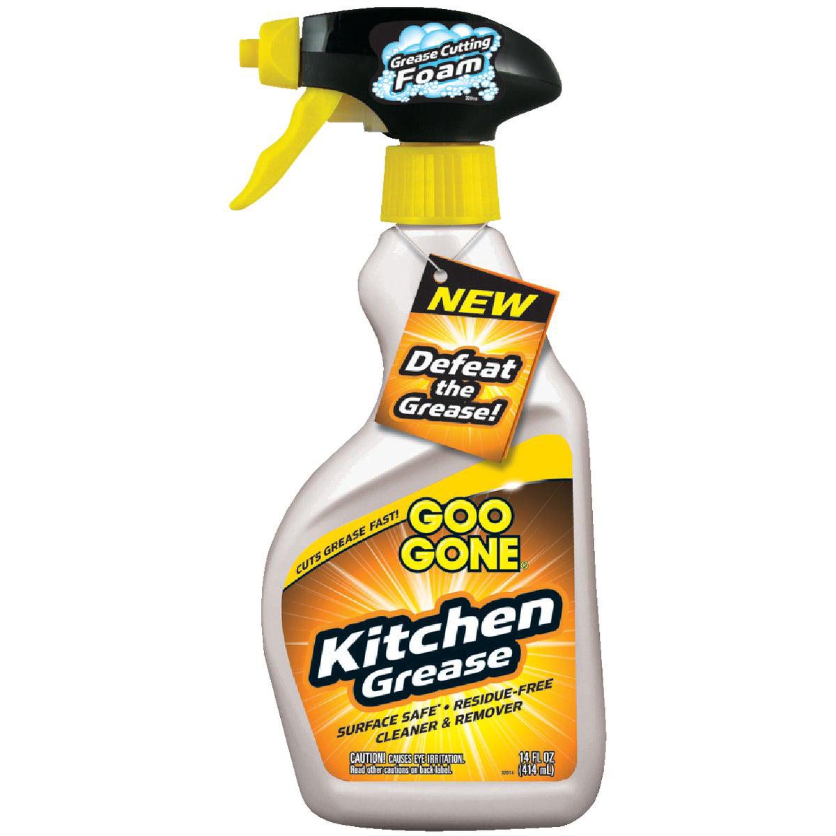 Goo Gone 14 Oz Foam Citrus Kitchen Cleaner