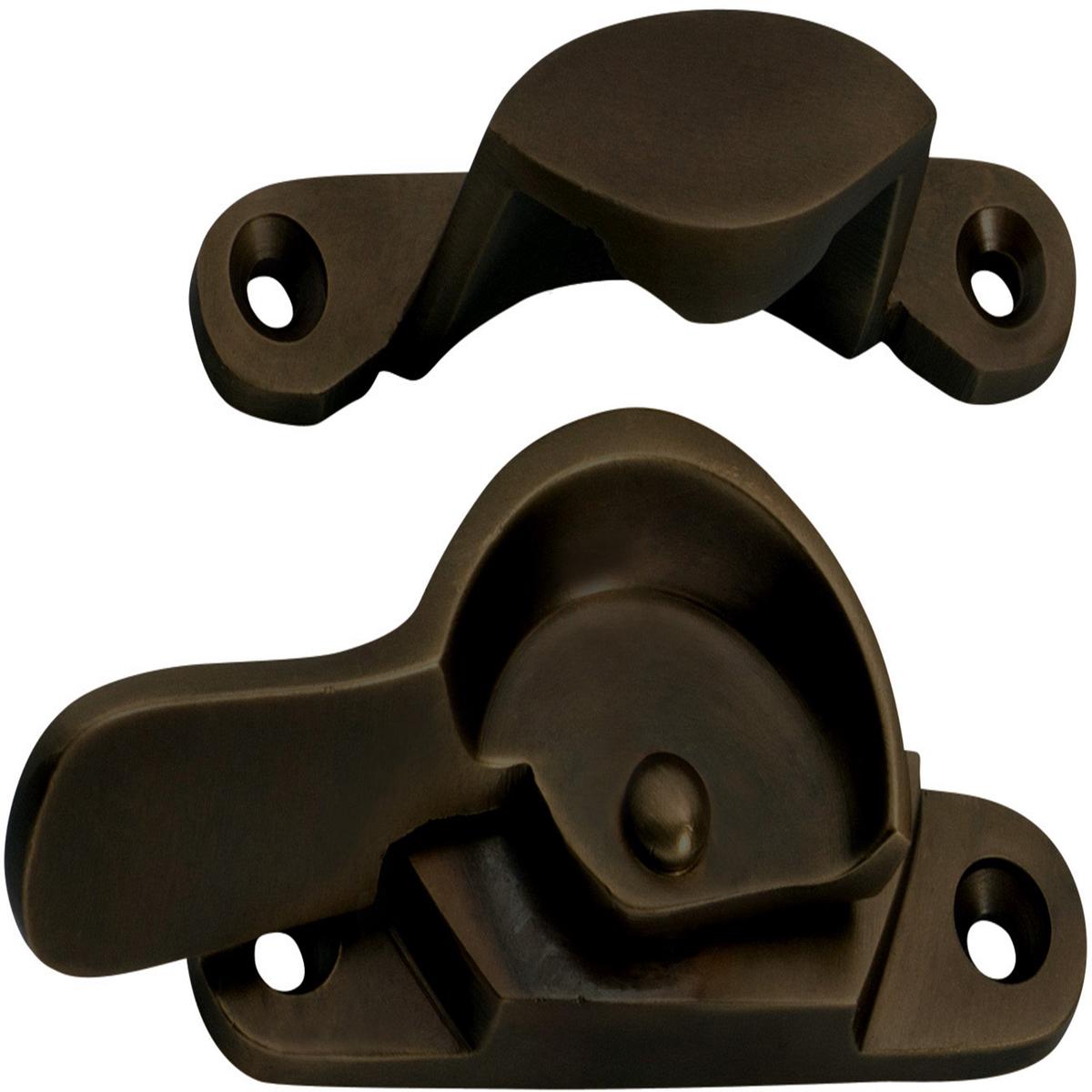 Narrow Sash Fasteners by Tradco – L69xW17mm | Polished Brass