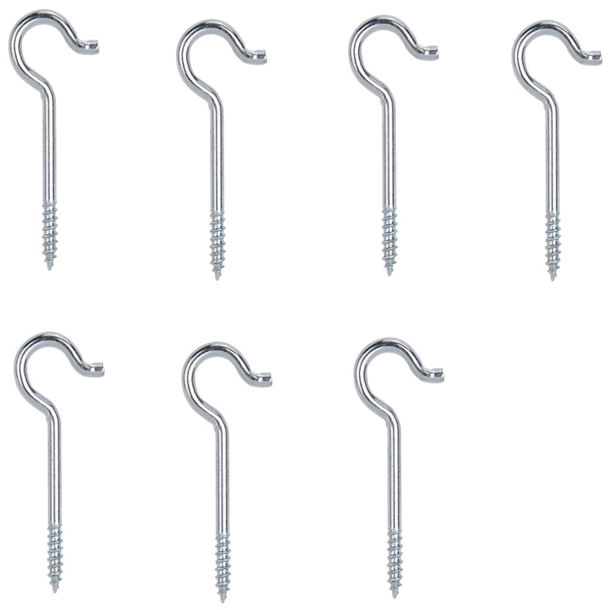 ProSource LR-307-PS Ceiling Hook 10 lb Working Load Steel Silver Zinc