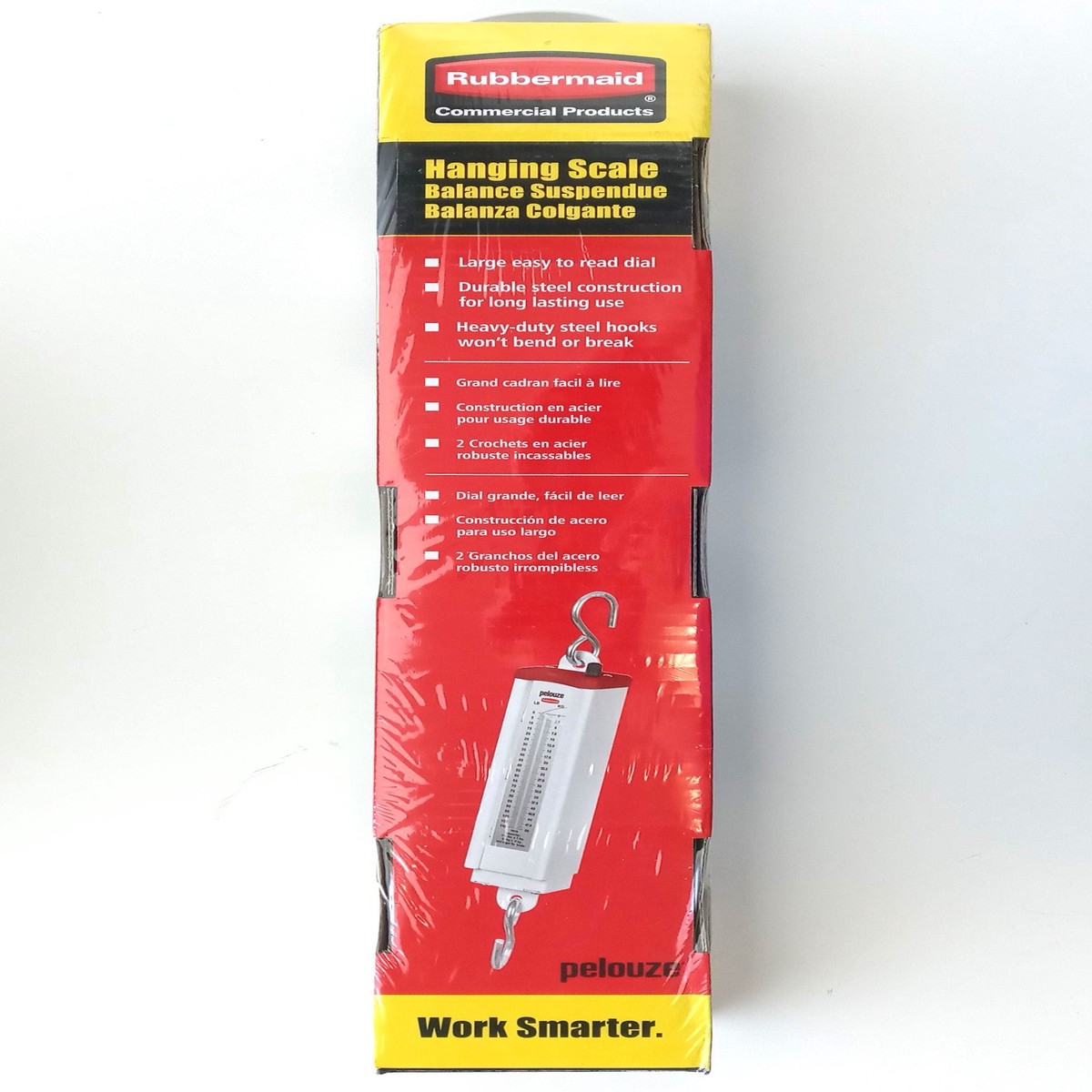 Rubbermaid Pelouze 110 lb. Hanging Scale with Tare, Industrial Grade 7810