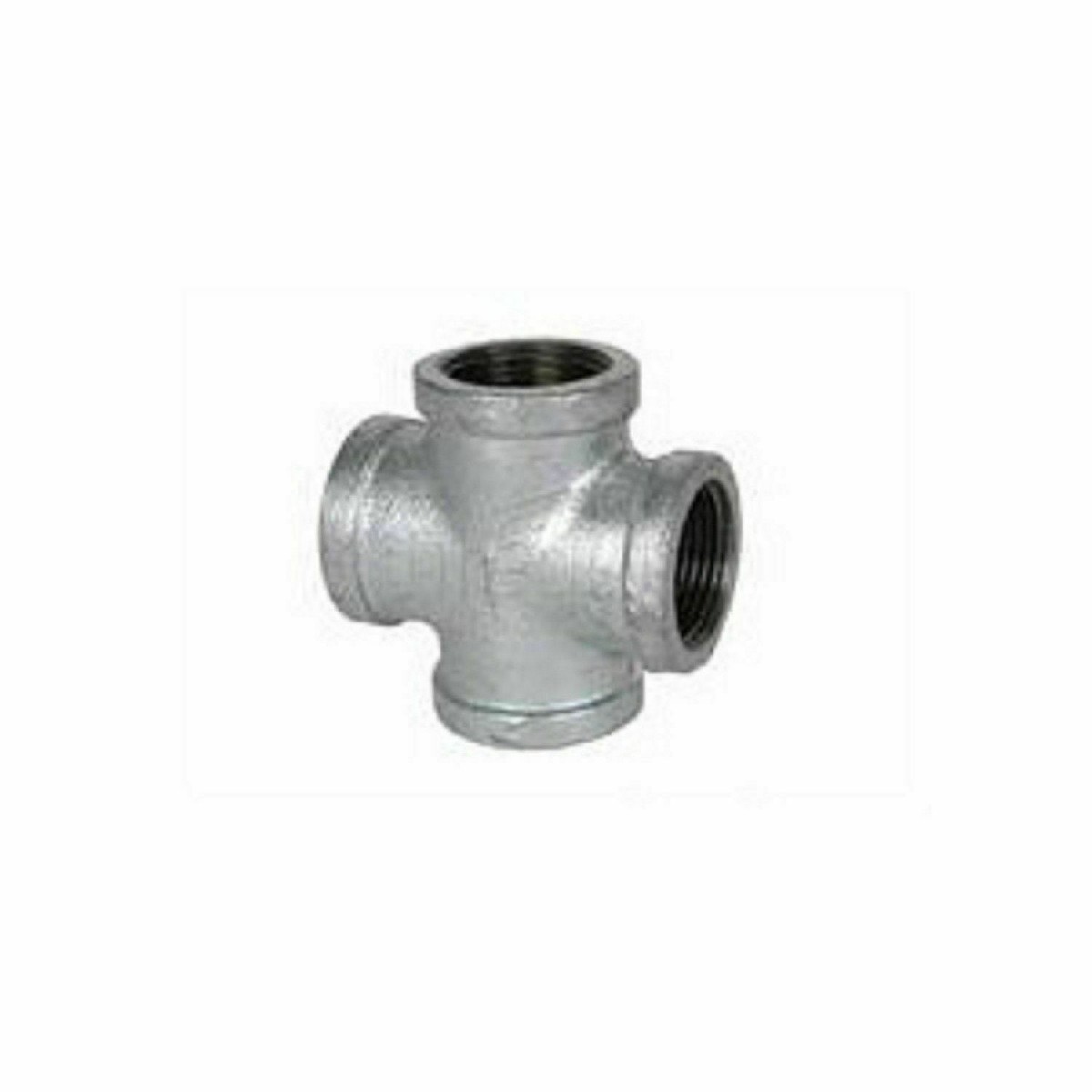 1-1/4″ BSP (32mm) Gal Mal Cross Female Thread