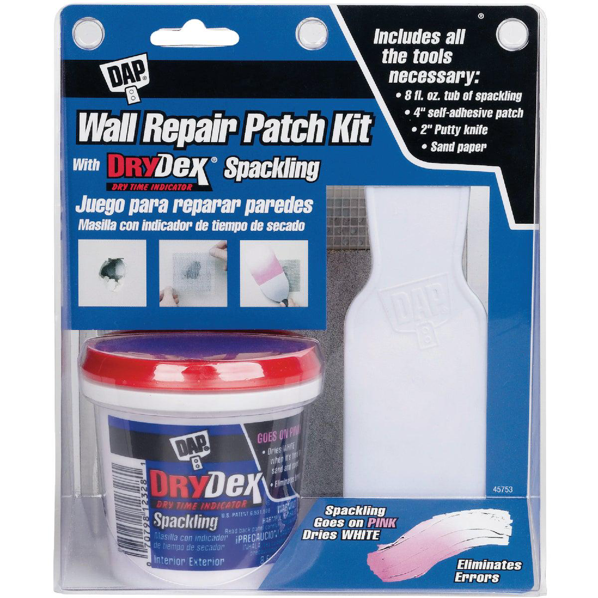 Dap DryDex 8 Oz Drywall Repair Kit (4-Piece)