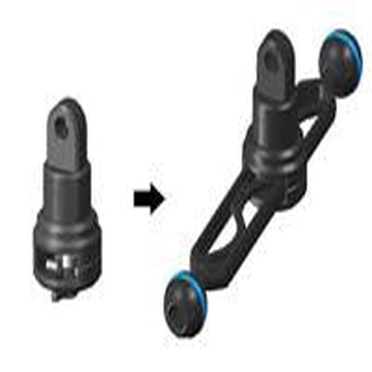 Nauticam Light Mounting Stem for Fastening on 125~400mm Arms