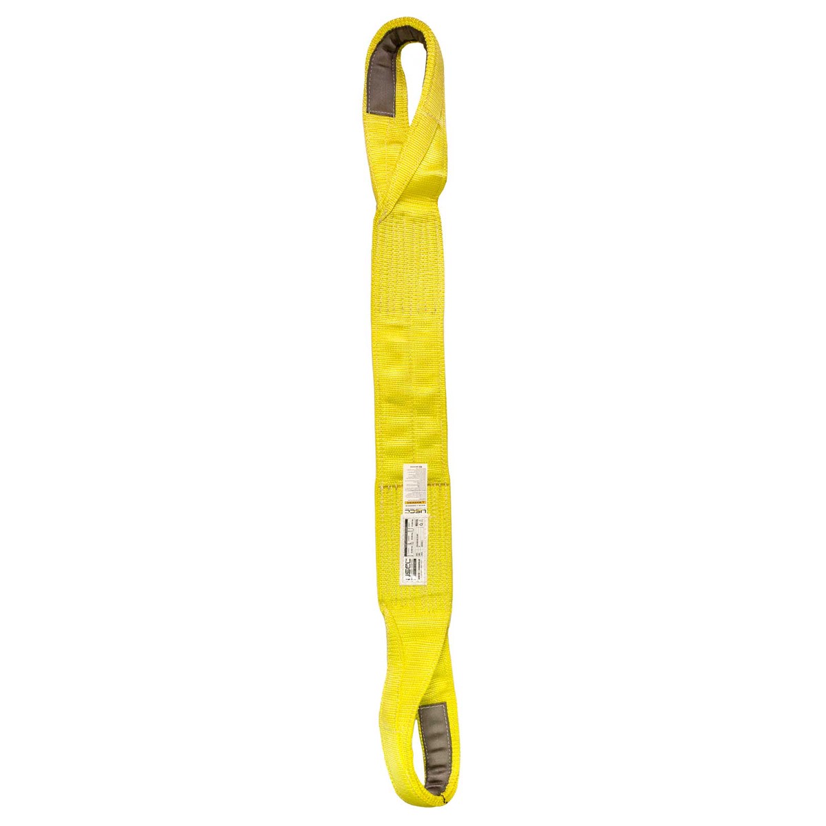 Nylon Lifting Sling – Straight Eye & Eye | Reinforced Eyes – 8″ x 6′ – 1-ply