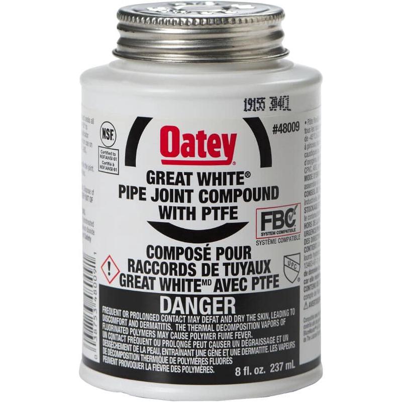 Pipe Joint Compound – White, 237 ml