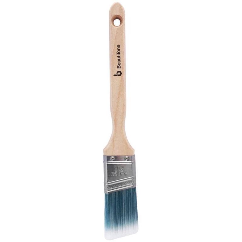 Polyester / Nylon Blend Angular Sash Paint Brush – 1.5″ / 38 mm